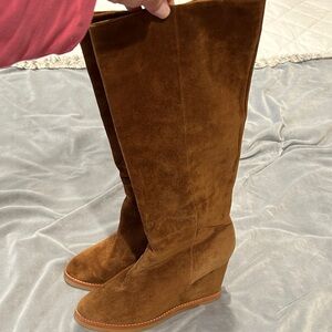 LOLACRUZ SUEDE TALL BOOTS